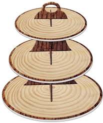 The two or three layer cake is going to be a masterpiece with a baby cowboy or cowgirl figurine made of sugar. Buy Wood Grain 3 Tier Cardboard Cupcake Stand Tower Wild One Woodland Animal Baby Shower Decorations Camp Fire Party Supplies Lumberjack Theme Birthday Decor Western Cowboy Cowgirl Birthday Parties Online In Turkey B08cv1qk76