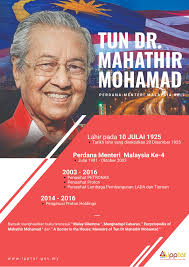 Mahathir bin mohamad mentioned that the may 13 tragedy in 1969 happened because there is no real harmonies between the races in tanah melayu. Ipptar Rasmi Biodata Yab Tun Dr Mahathir Mohamad Facebook