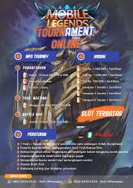 Sekarang kita bisa tau tempat untuk mengunduh polosan sertifikat free fire, dimana itu menjadi salah satu hal yang bisa kita coba sekarang. Download Template Brosur Turnamen Mobile Legend Gratis Psd Broagus