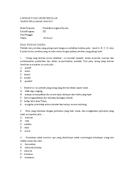 Soal usp agama kristen kelas 12. Contoh Soal Usbn Smk Pendidikan Agama Kristen 2016 2017 Pdf
