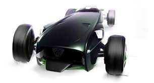 a more modern design take on the classic lotus seven sportscar 消防 スケッチ 車