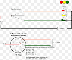 Using multiple rotary switches can soon fill an ardunio mega board. Rotary Switch Wiring Diagram Kabel Listrik Kabel Sakelar Listrik Pignout Sudut Teks Png Pngegg