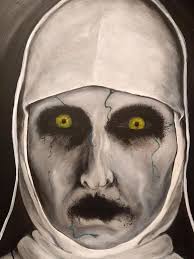 The portrait of @mrcarlew as a nun has us screaming!