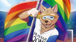 Ein panda ist das maskottchen der olympischen winterspiele 2022 in peking. Mit Pride Und Regenbogenflagge Zur Fussball Wm In Russland Bild Des Tages 28 04 2018 Queer De