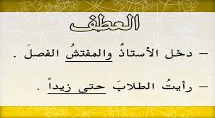 بحث عن العطف في اللغة العربية تعريف إعراب أمثلة واضحة أنا البحر