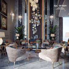 It is a simple design tip but adding flowers to every room will give it a final touch. Interior Decor Logo Interior Decor Logo Luxury Living Room Luxury Living Room Design Lobby Design