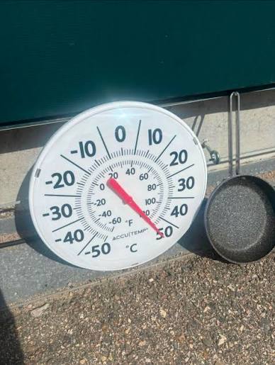Love all the trash talk about Saskatchewan attendance today like most other  cities in Canada would call in the military if it got this hot. The  thermometer on the Hamilton sideline literally