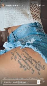 Tatuajes debajo de los senos. Gala Caldirola Muestra Su Nuevo E Intimo Tatuaje Sus Seguidores Reaccionaron De Inmediato Meganoticias