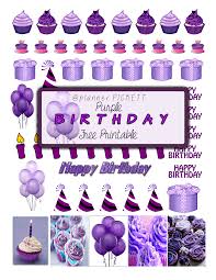 Free Birthday Images For Guys Hey Guys So Today Is My Bestfriend God Sisters Birthday Her Favorite Color Is Pur Printable Planner Stickers Planner Printables Free Happy Planner Stickers