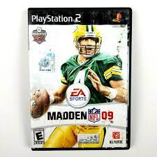 Ps2 Playstation 2 Madden Nfl 09 Brett Favre On Cover With Manual Madden Nfl Madden Nfl