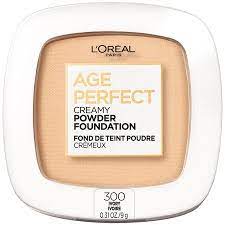 L Oreal Paris Age Perfect Creamy Powder Foundation With Minerals Ivory 0 31 Oz Walmart Com Powder Foundation Best Powder Foundation Loreal