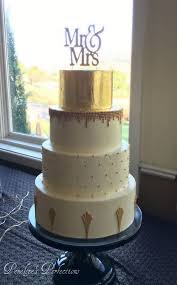 Penelope S Perfections Wedding Cakes Elegant Wedding Cakes Best Wedding Cakes Art Deco Wedding Cake Cupcakes Art Deco Wedding Cake Fresh Flowers