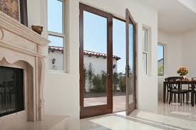 The french doors are fitted with two hinges, top and bottom, and use one compression wedge in the centre. Should I Get Inswing Or Outswing Patio Doors For My Home