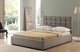 Padded with high density foam for your comfort. Birlea Isabella 6ft Super King Size Grey Upholstered Fabric Ottoman Bed Frame By Birlea