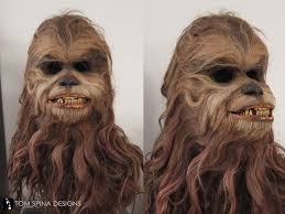 HAPPY LIFE DAY! Some years back, we had the original "Malla" mask from the  Star Wars Holiday Special come to us for some minor restoration. See more  of Chewbacca's Wookiee wife here: