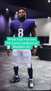 What Can You Get For Lamar Jackson in Madden 25? #lamarjackson #ravens #mvp  #lamarjacksonmvp #madden #maddentrades #madden25 #madden25trades  #madden25gameplay