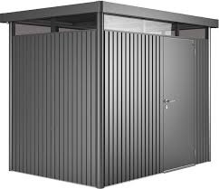 Stahlgeratehaus Highline H2 Gartenhaus Modern Gartenhaus Metall Gartenhaus
