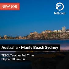 Australia Manlybeach Tesol Teacher Full Time Jobs For Teachers Manly Beach Sydney Manly Beach