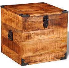 Get the best deals on wooden treasure chest. Wooden Chest Storage Box Vintage Antique Style Handmade Solid Wood Trunk Cube Holztruhe Vorratskisten Truhe