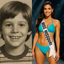 Boy Missing for 19 years identified as Miss Missouri 2024. Authorities have  confirmed that Ashley Harper, who was crowned Miss Missouri 2024, was  missing for 19 years after disappearing as a boy
