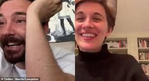 Line Of Duty Stars Martin Compston And Vicky Mcclure Reunite For Hilarious Video Call 247 News Around The World