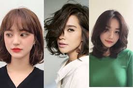 Potong rambut layer sebahu ala korea pendek sebahu model rambut pendek untuk wajah bulat. 10 Model Rambut Bob Ala Korea Yang Bagus Untuk Wajah Bulat Berpipi Tembam Womantalk