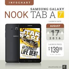 Samsung Galaxy Tab A Nook 7 Launch Details Tech Specs