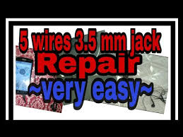 I'm confused with the wiring diagram in 3 in my case is only the blue color.so i have to skip this line. 5 Wires Earphone 3 5mm Jack Repair Easy Steps With Wiring Diagram Youtube