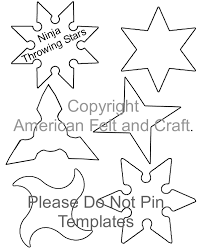 1,603 throwing stars vector eps illustrations and drawings available to search from thousands of royalty free clip art graphic designers. Hai Ya Diy Felt Ninja Pouches And Throwing Stars American Felt Craft Blog