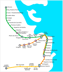 Metro rio de janeiro mapa. Mapas Metro Rio Rio De Janeiro Rio Cruceros
