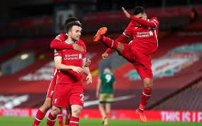 View the player profile of liverpool forward diogo jota, including statistics and photos, on the official website of the premier league. Fc Liverpool Sprengt Diogo Jota Das Trio Mane Firmino Salah