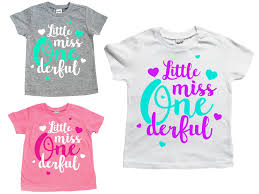 Birthday Outfits For 11 Year Olds Little Miss Onederful 1st Birthday Shirt Girls First Birthday Outfit 1st Birthday Shirts Birthday Shirts Girl First Birthday