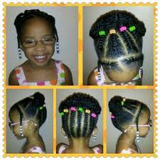 With no doubt and spending a great deal time this coiffure will make your little girl. Natural Hair Kids Hair Style Hair Style Kids