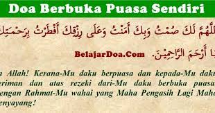 Demikianlah pentingnya kembali menata niat yang menjadi sumber terhadap sahnya sebuah amalan ibadah, termasuk dari mengutamakan apa yang menjadi sebuah anjuran seperti ketika membacakan doa buka puasa yang sangat di najurkan untuk di laksanakannya, dengan. Doa Buka Puasa Hari Senin Dan Kamis Rasmi Ri