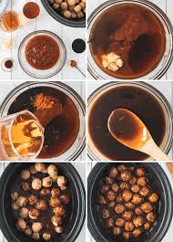 How to make crockpot bacon bourbon meatballs that make a perfect appetizer. Crockpot Bourbon Bbq Meatballs The Chunky Chef