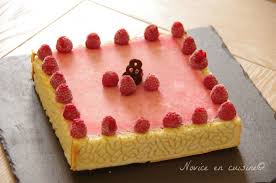 Entremet Framboises Et Chocolat Blanc Entremet Framboise Chocolat Blanc Desserts De Fete