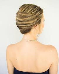 Using your nondominant hand, sweep your hair off to that side, just slightly off center. How To Do A Modern French Twist Updo Lulus Com Fashion Blog