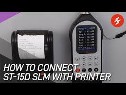 Connecting ST-15D Class-1 Sound Level Meter GPS with ...