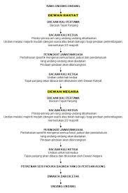 Di malaysia semenjak tahun 1968 dengan pengenalan akta penyemakan undang undang 1968 kesemua akta dan rang undang undang diberikan nombor turutan dalam siri undang undang malaysia misalnya akta penyemakan itu sendiri diberikan nombor 1 dan begitulah seterusnya. 1 Apakah Fungsi Parlimen Parlimen Adalah Badan Perundangan Bagi Kerajaan Persekutuan Yang Melulus Dan Meminda Undang Undang Persekutuan Memeriksa Dasar Dasar Kerajaan Serta Meluluskan Bajet Kerajaan Dan Cadangan Cukai Yang Baru 2