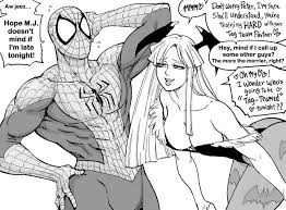 Morrigan x Spiderman - Page 3 - HentaiEra