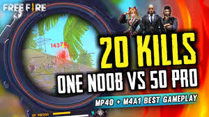Download and play garena free fire on pc. 1 Noob Vs 50 Pro Player Best Gameplay Garena Free Fire Total Gaming Youtube