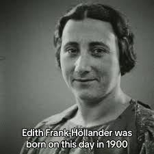 How Did Edith Frank Die