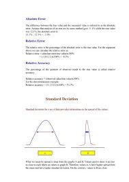 The sampling distribution of a mean is generated by repeated sampling from the same population and recording of the sample means obtained. Standard Deviation