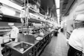 Select from premium kitchen background images of the highest quality. Blurred Dramatic Kitchen For Background Chefs Of A Restaurant Kitchen Monochrome Stock Photo Picture And Royalty Free Image Image 65314859