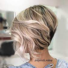 50 Trendy Inverted Bob Haircuts Blonde Balayage Bob Inverted Bob Haircuts Hair Styles