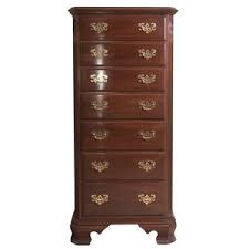 | new custom bedroom— dreamy styles, north american craftsmanship. Lot Art Ethan Allen Cherry Colonial Revival Lingerie Chest