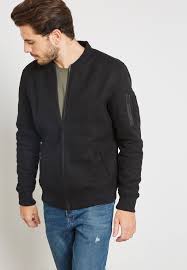 Buy Only Sons Black Bomber Jacket For Men In Mena Worldwide