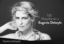 Maquillando a Eugenia