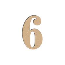 Chiffre En Bois Medium 6 12 Cm Scrapmalin Focus on the smooth skin of beach boys. chiffre en bois medium 6 12 cm