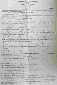 Simularea examenelor de bacalaureat 2019 este. Simulare MatematicÄƒ Bac 2019 Avem Subiectele Ce A Picat La Clasa 11 Antena 1